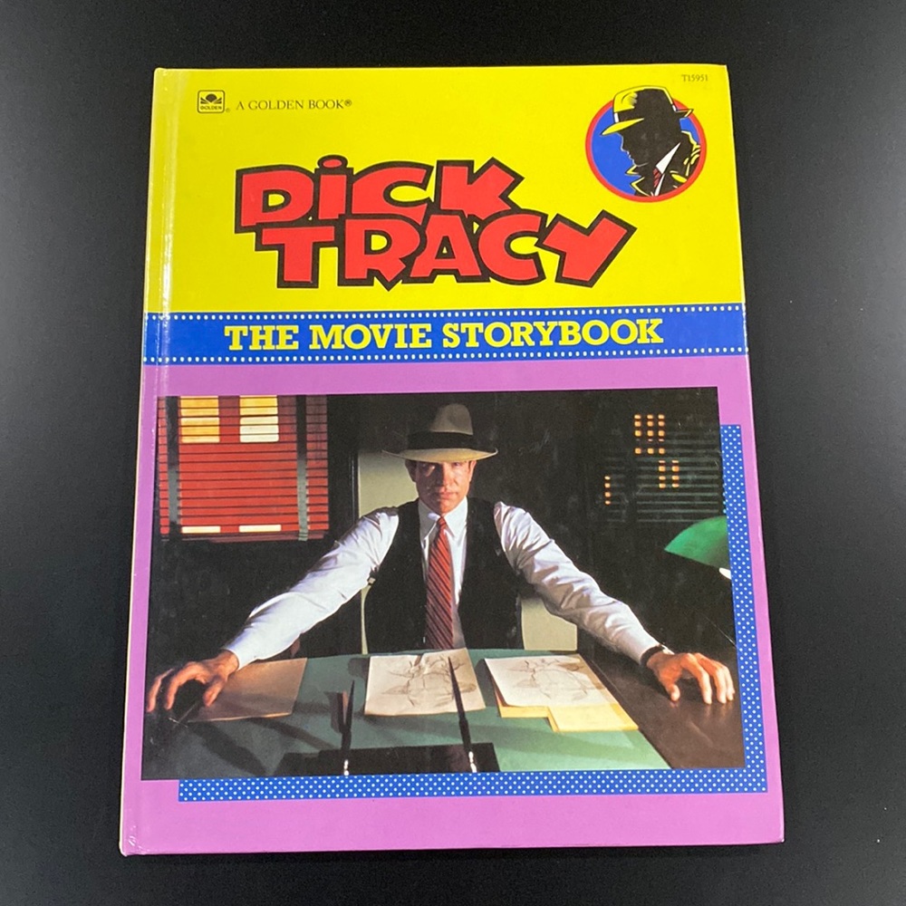 Dick Tracy: The Movie Storybook - Vintage Hardcover Children’s Book